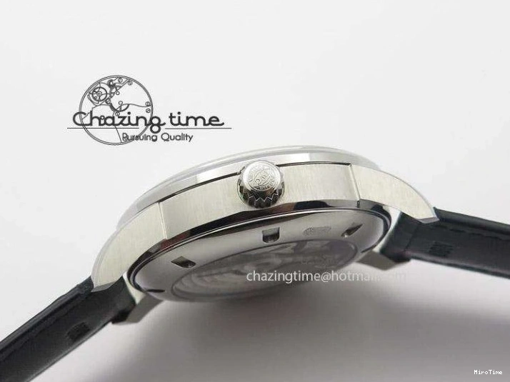 MIROTIME 0307 Affordable Ingeniuer St.Laurens SS Brown Dial MK 1:1 Best Edition On Black Leather Strap A 7365